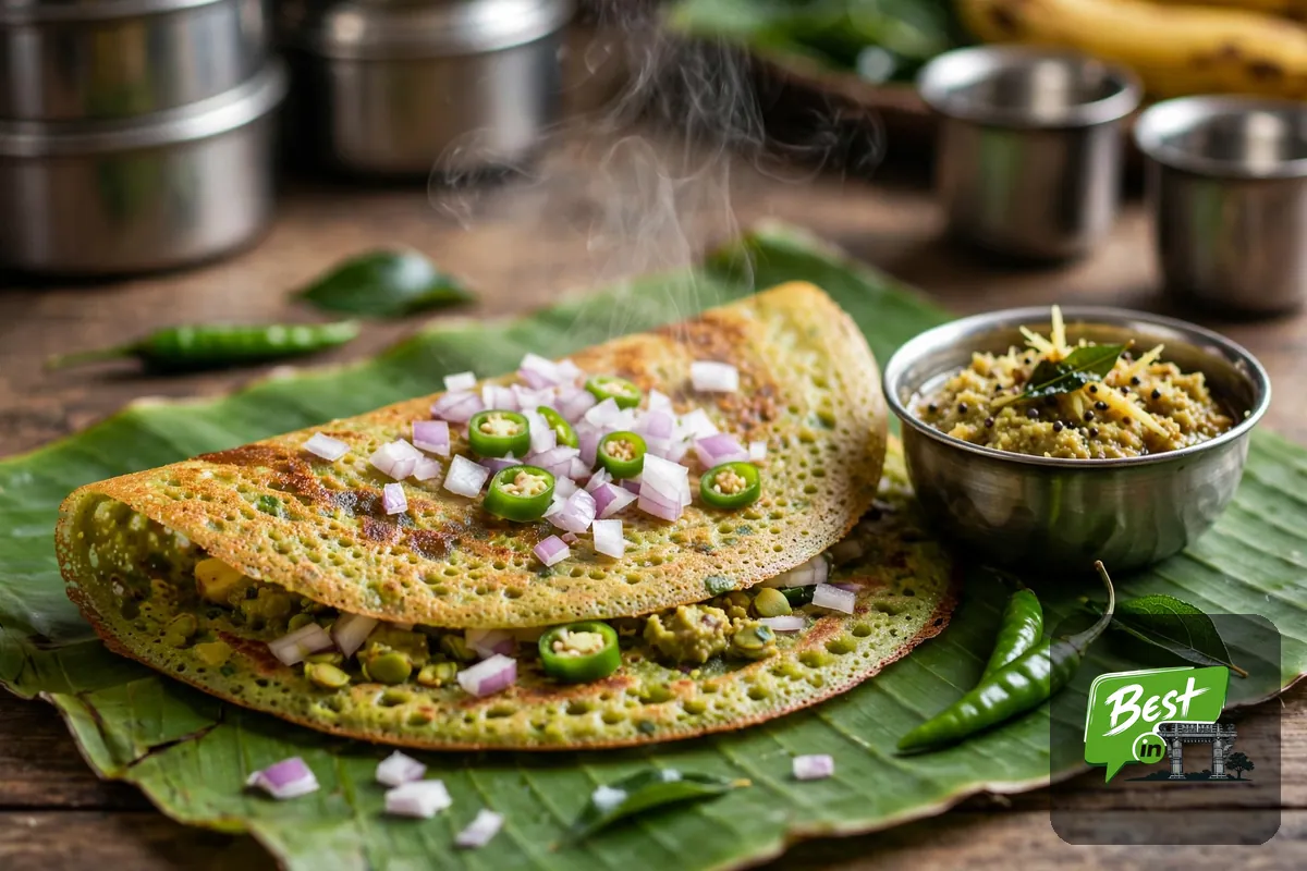 Best Pesarattu in Warangal: The Green Dosa Done Right